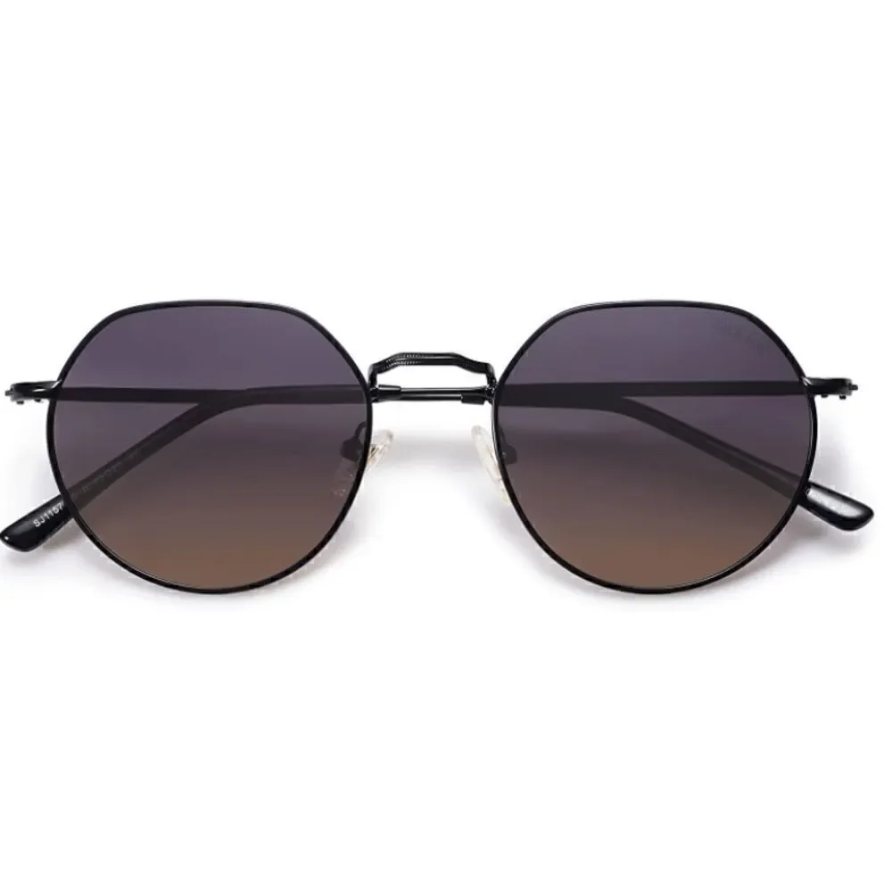 Round Polygon Frame Sunglasses